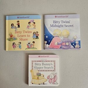 American Girll Bitty Twins Mini Books Bundle Read the Description